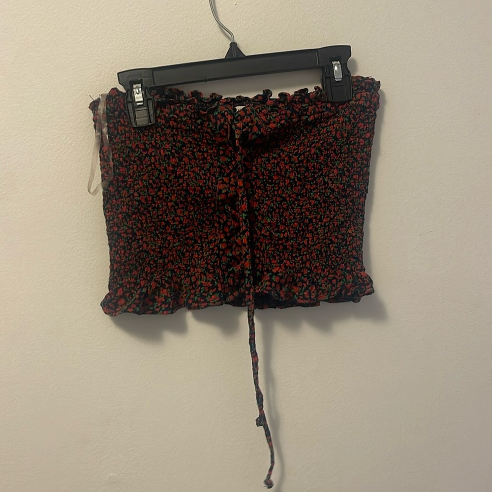 AE strapless top size small